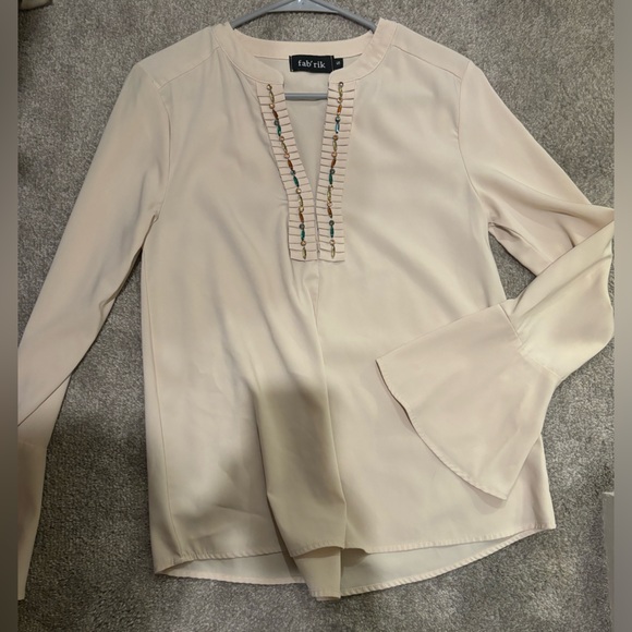 Fabrik blouse with embellishment - Picture 1 of 3